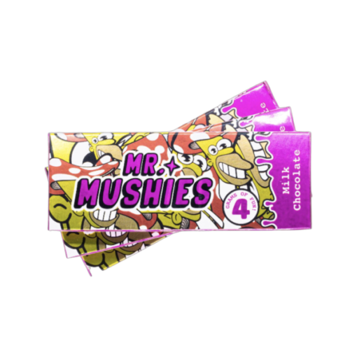 Mr Mushies Milk Chocolate Bar 4g